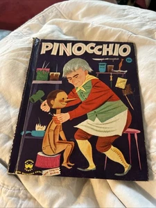Pinocchio, A Wonder Book,1954(VINTAGE Children's Hardcover) - Picture 1 of 17