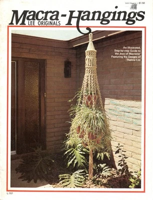 MACRA-HANGINGS  Lee Originals Step-by-Step Guide Macrame' Pattern Leaflet - Image 1 of 4