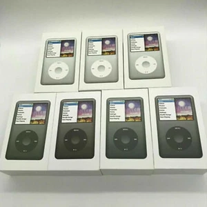 ​iPod Classic 6. Gen Neu & Versiegelt 80GB-160GB Schwarz/Silber Limited Stock​ - Bild 1 von 11