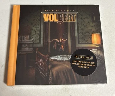VOLBEAT GOD OF ANGELS TRUST BRAND NEW DELUXE EDITION CD WITH POSTER & BOOKLET - Image 1 of 2