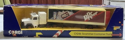 Vintage 1985 Dr Pepper Corgi C1246 Scammel Container Truck - Image 1 of 4