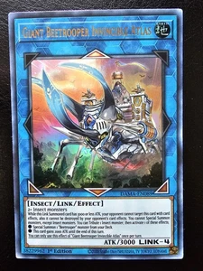 Giant Beetrooper Invincible Atlas Ultra Rare DAMA-EN089 1st Edition - Picture 1 of 1
