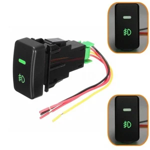 4Pin Auto Car Push Button Fog Light Switch With Wire For Honda Civic Accord CRV - Picture 1 of 7