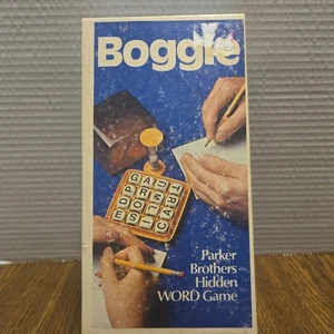 Vintage BOGGLE 1976 1977 Parker Brothers Hidden Word Games. Complete - Picture 1 of 7