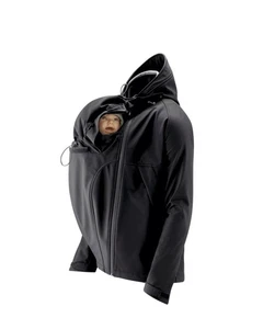 Mamalila Softshell-Tragejacke für Männer Allrounder schwarz XXL(T-MJsoft-pro-sw) - Bild 1 von 5