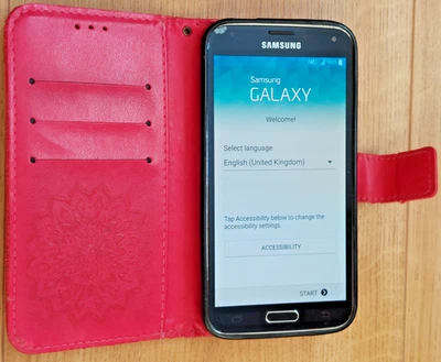 Samsung Galaxy S5 mobile phone 5.1-inch 16GB plus Free Gift (Read details) - Image 1 of 4