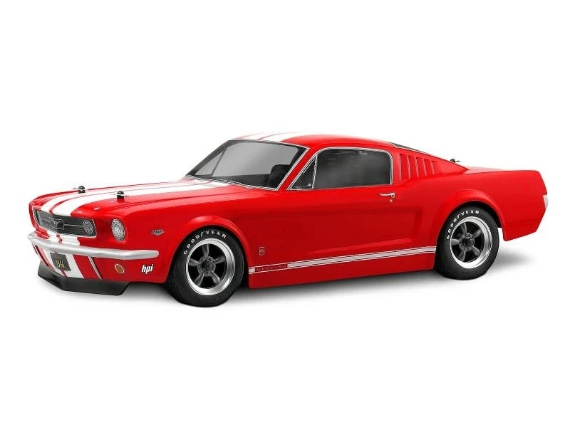 HPI17519 1966 FORD MUSTANG GT BODY 200MM: CLEAR - Image 1 of 1