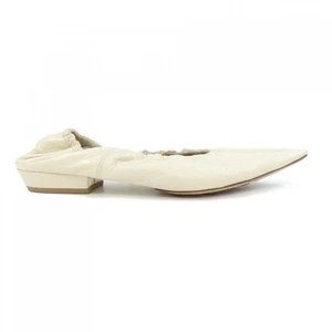 BOTTEGA VENETA Flat Shoes Women's Size 36 Beige Leather - Picture 1 of 6