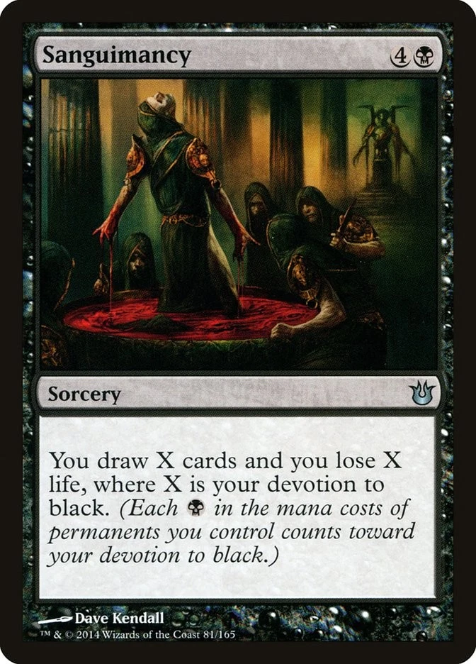 Sanguimancy [Born of the Gods] (BNG 81) Near Mint - Image 1 of 1