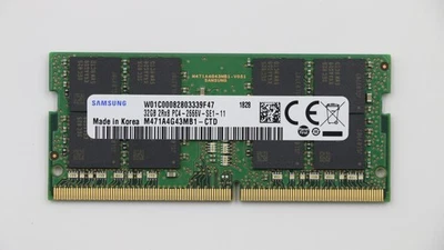 01AG861 SODIMM 32GB DDR4 2666 SAMSUNG - Image 1 of 4