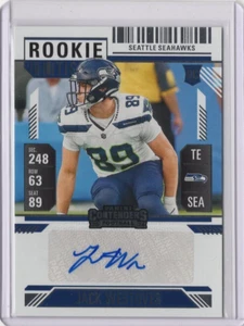 JACK WESTOVER NFL Seahawks 2024 Panini Contenders RC Auto #203 Card - Picture 1 of 2