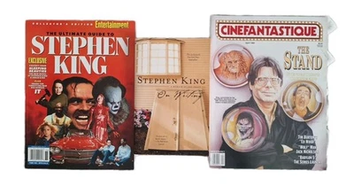 Stephen King Bundle Horror Bachman Straub Stephen King On Writing EW SK Magazine Foto 1 de 4