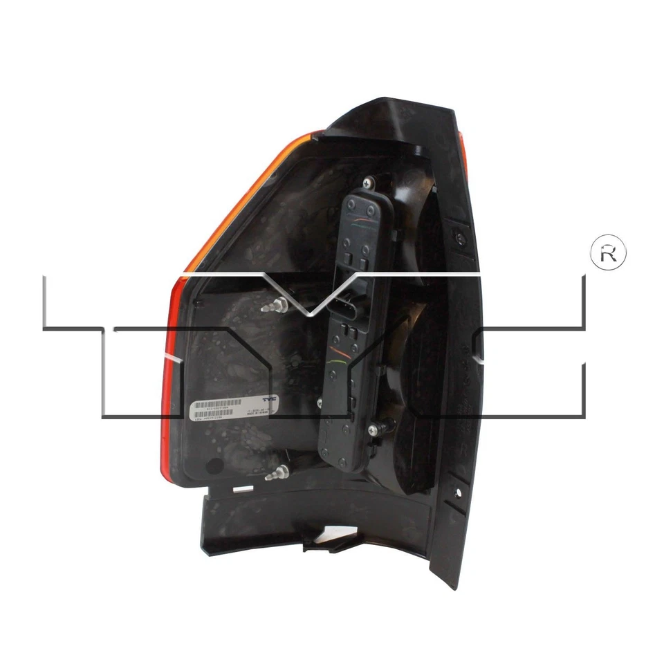 Conjunto de luces traseras TYC 11-6029-00 para 02-09 GMC Envoy Envoy XL Foto 1 de 4