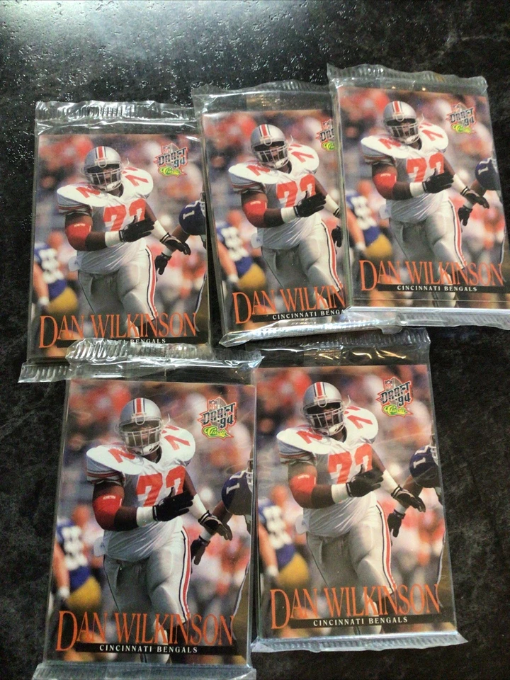 Juego de cartas prototipo del día del draft de la NFL 5- 1994 - Clásico edición limitada sellado Foto 1 de 1