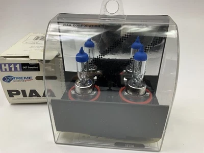 Piaa 15211 H11 XTreme White Plus Twin Pack Halogen Light Bulbs, Pair - Image 1 of 4