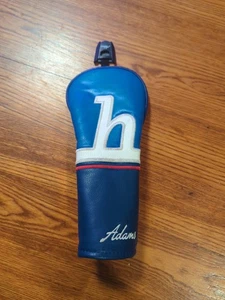 NEW Adams Blue Hybrid Headcover Head Cover Rescue Blue “H” + Multi Tag - Picture 1 of 3