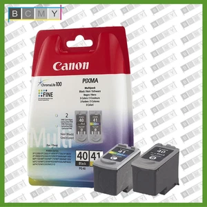 Paquete combinado de tinta Canon PG40 CL41 para PIXMA MP160 MP210 MP470 MX310 - Imagen 1 de 1