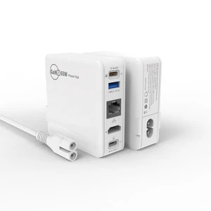 5-in-1 Expansion USB C HDMI Adapter Fast Charger Dock Station With Power Cable - Photo 1 sur 8