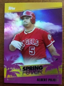 ALBERT PUJOLS, 2014 TOPPS SPRING FEVER #SF-26, ANGELS - Picture 1 of 2