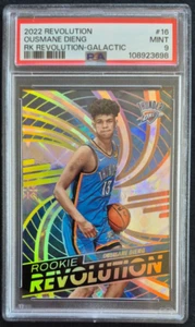 2022-23 Panini Revolution Rookie Revolution Galactic SSP PSA 9 Ousmane Dieng #16 - Picture 1 of 2
