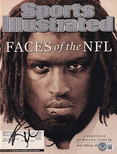 Ricky Williams Signed December 9, 2002 Sports Illustrated Magazine BAS COA UT RB - Picture 1 of 24