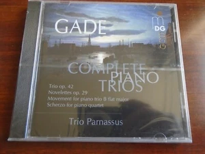  GADE - Complete Piano Trios    Trio Parnassus - NEW SEALED  CD - Picture 1 of 3