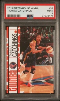 2013 Rittenhouse WNBA Tamika Catchings PSA 9 Indiana Fever Tennessee Lady Vols - Image 1 of 2