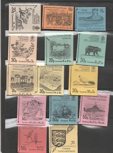 Jersey Islands MNH Complete Booklets 1969-1975 - Picture 1 of 1
