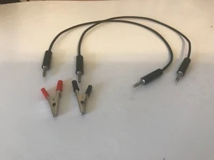 19 EACH Banana Plug Crocodile Alligator Clip Test Probe Lead Wire Cable - Picture 1 of 2