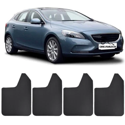 For Volvo V60 V40 XC60 XC70 4x Front & Rear Mud Flaps Splash Guards Splashguard — 第 1/4 张图片