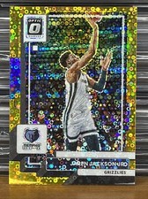 2022 Panini Donruss Optic JAREN JACKSON Jr. #189  FAST BREAK Gold Prizm 1 /10 E1