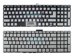 New HP 15s-eq 15s-eq0000 15s-eq1xxx 15s-eq1000 Keyboard backlit US - Afbeelding 1 van 2