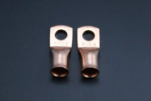 STÄRKE 2 KUPFER 3/8 RING 2 STK CRIMPKLEMME STECKER AWG BATTERIEÖSE CUR238 - Bild 1 von 8