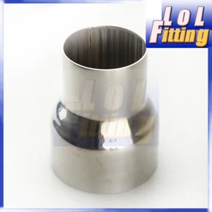 3.5'' OD To 4'' OD Weldable Turbo/Exhaust Stainless Steel Reducer Adapter Pipe - Picture 1 of 5