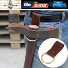 TOURBON Leather Hammer/Wrench/ Axe Holster Trowel Tools Carry Holder Belt Loop