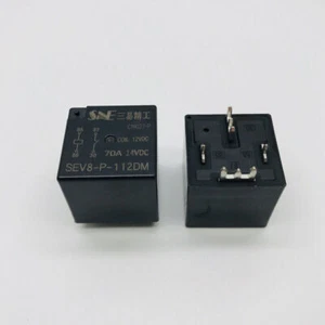 Nuevo relé automotriz SEV8-P-112DM pasador de soldadura de 4 pines 70A14 2 piezas - Imagen 1 de 3
