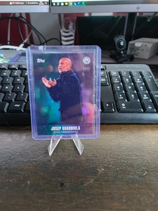 Josep Guardiola Topps Man City Team Set Manager Parallel 48/49 - Picture 1 of 1