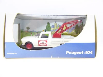 ELIGOR - 1/43 - PEUGEOT - 404 - DEPANNEUSE - AVIA - TOW TRUCK - BLANC / WHITE - Photo 1/4