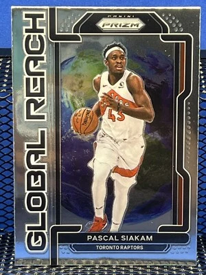 2021-22 Panini Prizm PASCAL SIAKAM Toronto Raptors Global Reach - Image 1 of 2