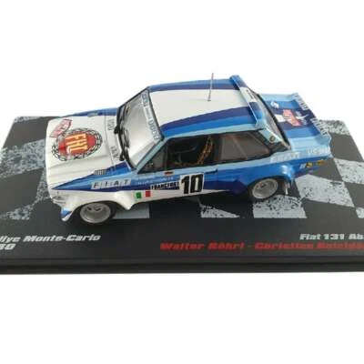 Fiat 131 Abarth Rohrl Rally Montecarlo 1980 1:43 Ixo Altaya Diecast - Imagen 1 de 2