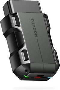 TOPDON Topscan OBD2 Scanner Bluetooth Wireless Engine Car Code Reader Tool Used - Imagen 1 de 8