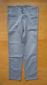 MONOCROM Chinos Stoffhose ohne Bundfalte - W33 L32 - WIE NEU - Bild 1 von 9