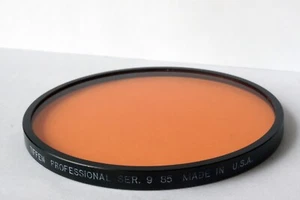 Tiffen Professional Series 9 85 Color Conversion Drop-In Filter Made in USA - Picture 1 of 4