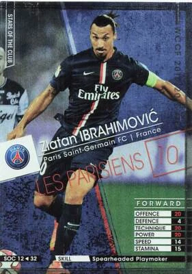 Association Football Trading Card WCCF Panini Paris Saint Germain - Image 1 of 2