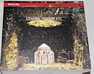MOZART: Litanies, Vespers, Etc. (CD, Jun-1991, 5 Discs, Philips) NM - Picture 1 of 3