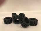 60700 LEGO Parts~(6) Tire 21mm D. x 12mm - Offset Tread Small Wide, Beveled ~ 