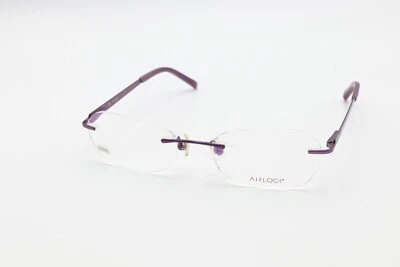 Marcos sin montura Airlock Love Unit 203 505 púrpura 52-18-135 bisagras flexibles O866 Foto 1 de 4