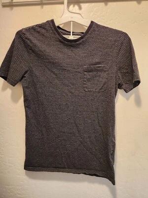 Structure T-Shirt Men's Sz Small Slim Black Striped - Image 1 of 4