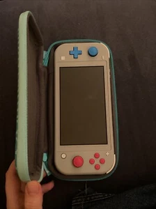 Nintendo Switch Lite Zacian and Zamazenta Edition Console Pokémon Sword Shield - Picture 1 of 5