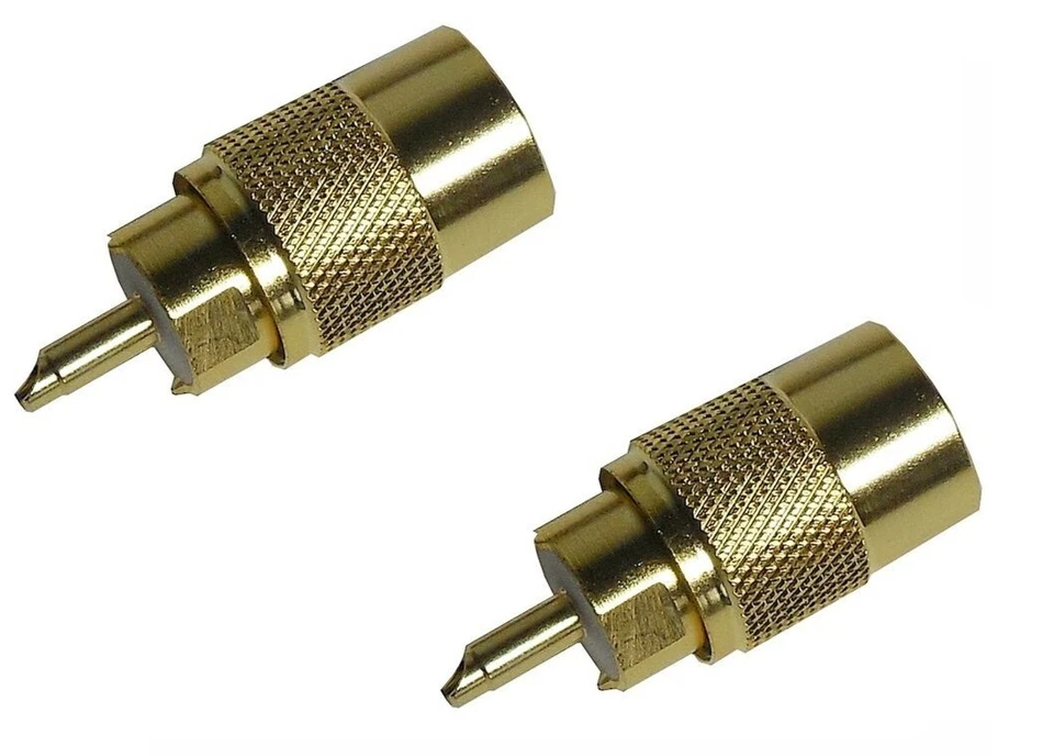 PL 259 Plugs for RG 213 9mm Cable ( x 2) - Image 1 of 1
